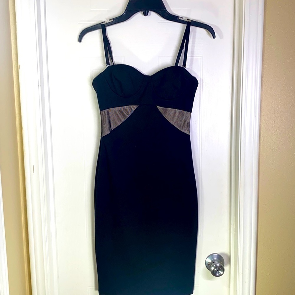 Kardashian Kollection - XS  Black Casual Dress